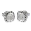 John Hardy Classic Natural Diamond and .925 Sterling Silver Post Earrings