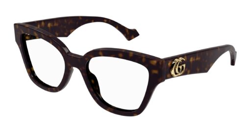 GUCCI GG1424O CAT EYE FRAMES IN HAVANA BROWN - Image 4