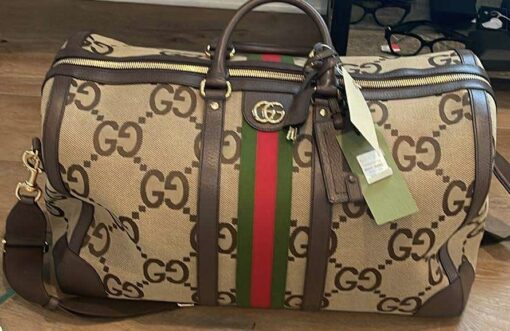 Gucci Jumbo GG Large Savoy Duffle Bag - Image 8