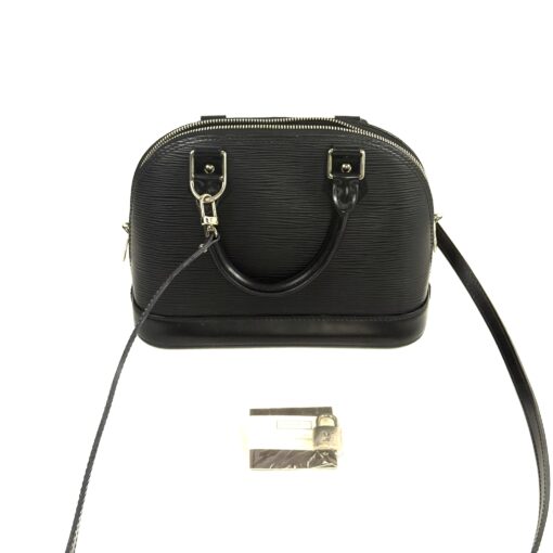 Louis Vuitton Alma BB Black Epi leather Crossbody - Image 4