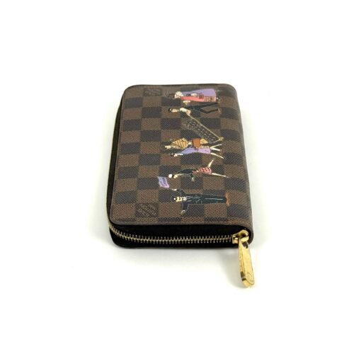 Louis Vuitton Damier Ebene Illustre de Trunks Zippy Wallet - Image 15