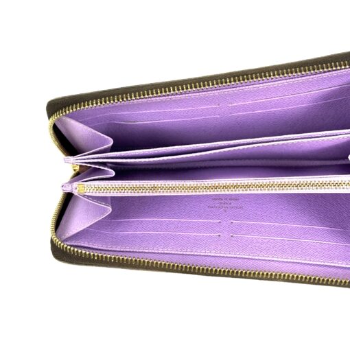 Louis Vuitton Damier Ebene Illustre de Trunks Zippy Wallet - Image 4