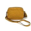 Gucci Soho Disco Yellow Exotic Ostrich Leather Crossbody Limited Edition 14