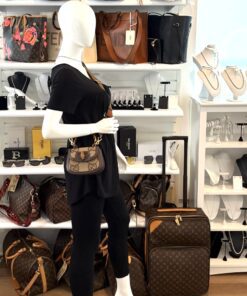 Gucci Monogram Jumbo GG Textured Dollar Calfskin Web Mini Bamboo 1947 Top Handle Bag Camel Ebony New Acero 2