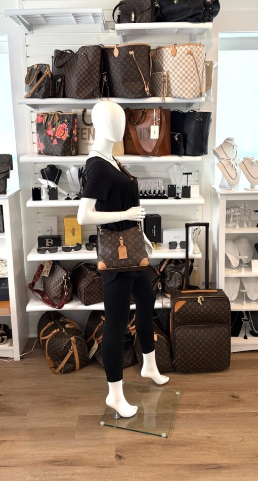 Louis Vuitton Monogram Canvas Odeon PM Crossbody Bag - Image 2