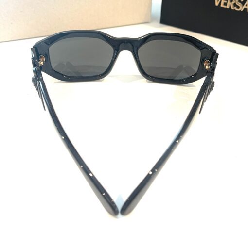 Versace Black on Black Medusa Biggie Sunglasses VE4361 - Image 11