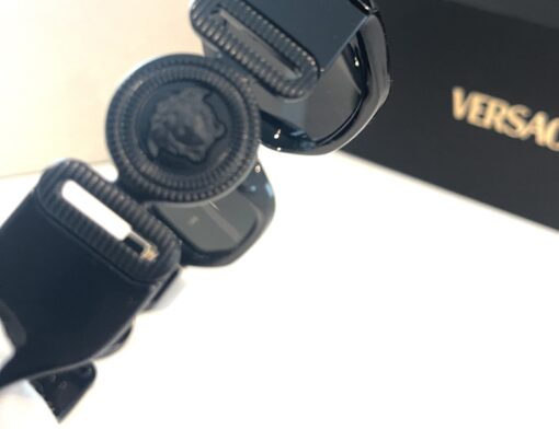 Versace Black on Black Medusa Biggie Sunglasses VE4361 - Image 9