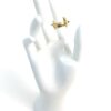 Ring on a display hand seen from a distance