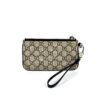 Gucci Supreme Monogram Bee Print Wrist Pouch Black 11