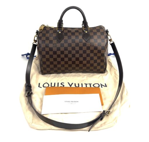 Louis Vuitton Speedy Bandoulière 30 Damier Ebene Canvas - Image 4