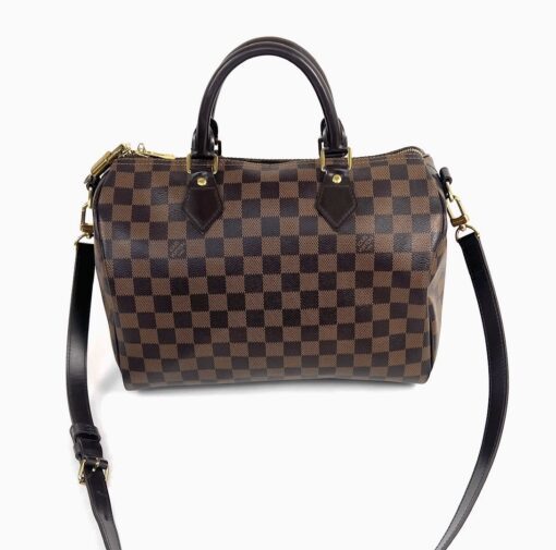 Louis Vuitton Speedy Bandoulière 30 Damier Ebene Canvas