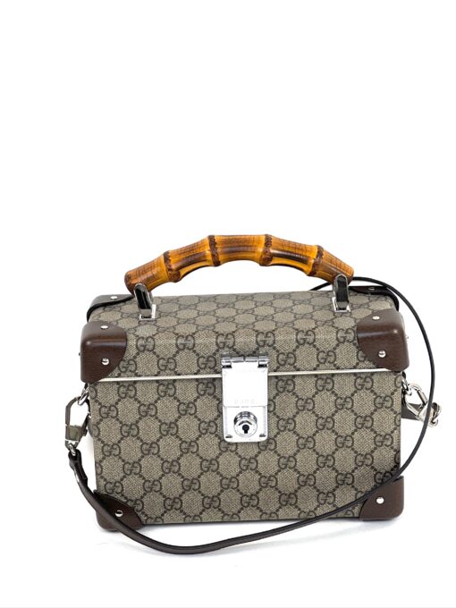 Gucci Globe Trotter Logo Hardsided Vanity Case or Crossbody
