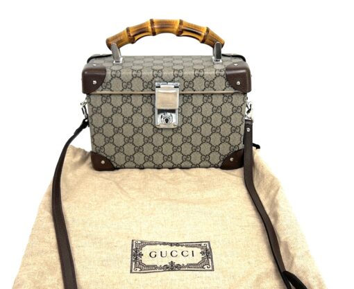 Gucci Globe Trotter Logo Hardsided Vanity Case or Crossbody - Image 3