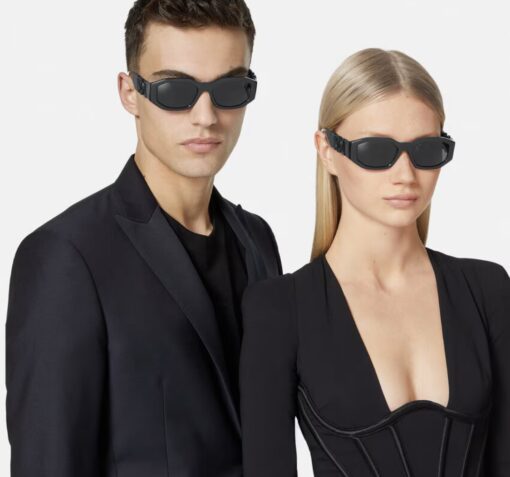 Versace Black on Black Medusa Biggie Sunglasses VE4361 - Image 10