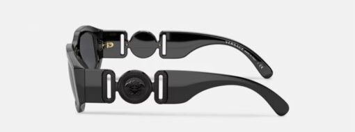 Versace Black on Black Medusa Biggie Sunglasses VE4361 - Image 3