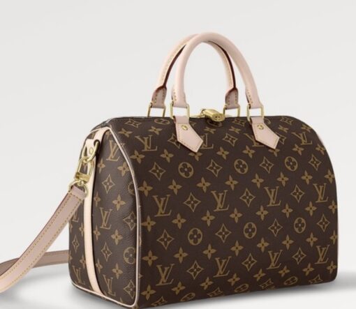 Louis Vuitton Monogram Canvas Speedy Bandoulière 30 Satchel