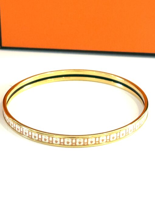 Set of 2 Hermes Bangles GM Emile et une Nuit and Faubourg City - Image 6
