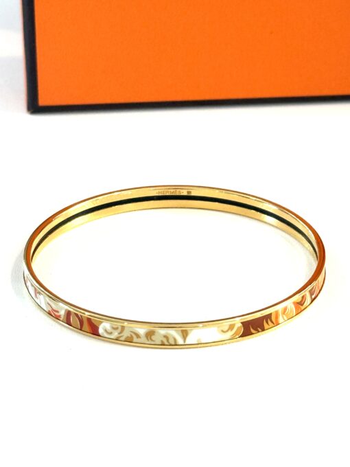 Set of 2 Hermes Bangles GM Emile et une Nuit and Faubourg City - Image 5