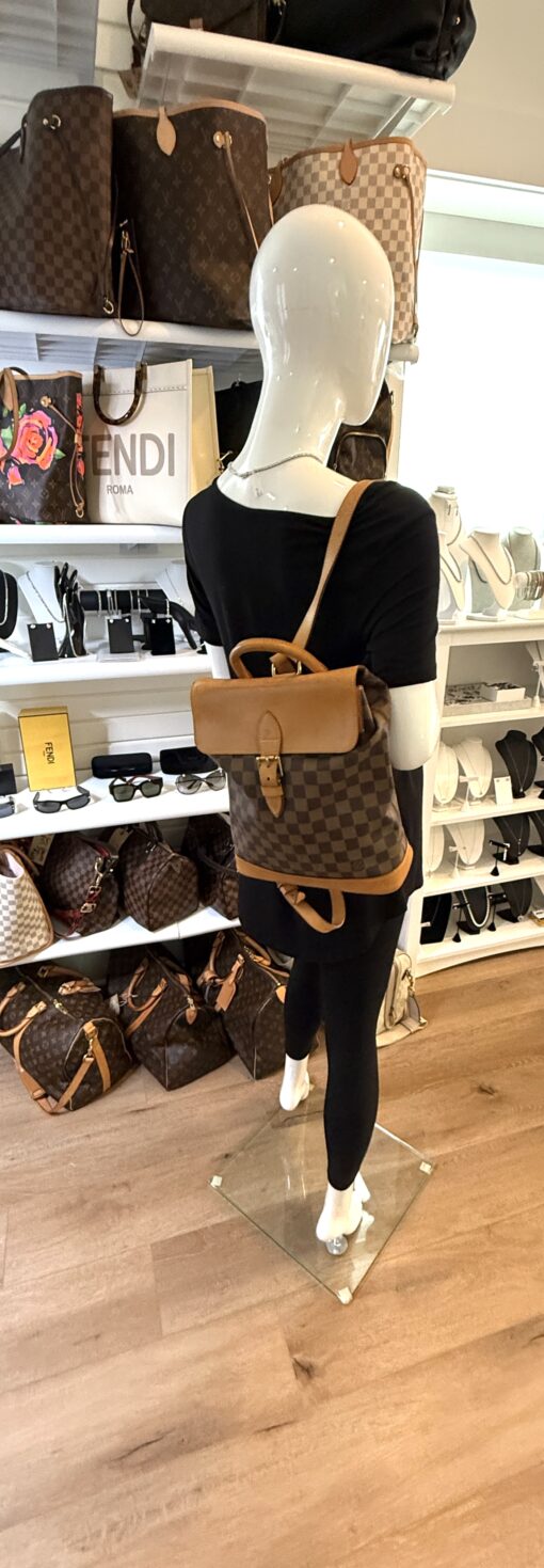 Louis Vuitton Damier Ebene Soho Centenaire Backpack 100th Anniversary - Image 2