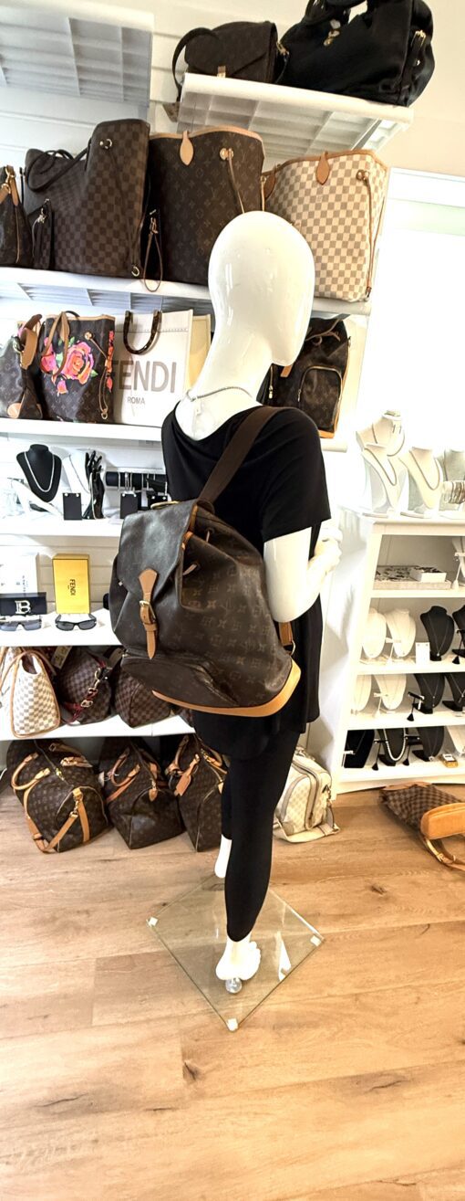 Louis Vuitton Monogram Montsouris GM Backpack - Image 4