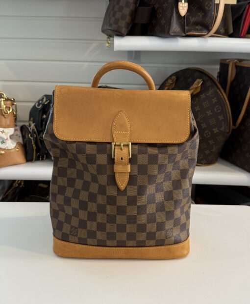 Louis Vuitton Damier Ebene Soho Centenaire Backpack 100th Anniversary