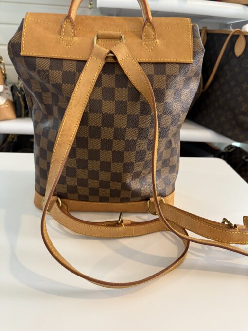 Louis Vuitton Damier Ebene Soho Centenaire Backpack 100th Anniversary - Image 20
