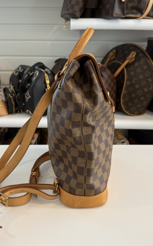 Louis Vuitton Damier Ebene Soho Centenaire Backpack 100th Anniversary - Image 4