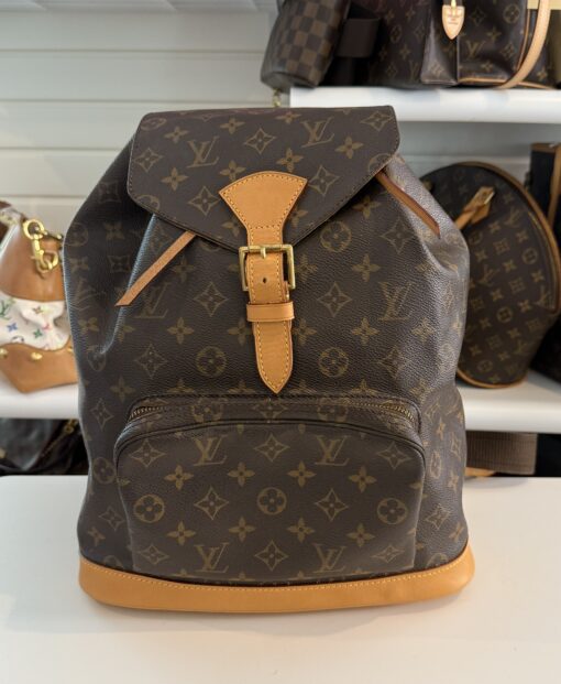 Louis Vuitton Monogram Montsouris GM Backpack - Image 2