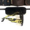 NEW Gucci GG1547S Black Yellow Zebra Square Sunglasses 5