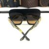 NEW Gucci GG1547S Black Yellow Zebra Square Sunglasses 4