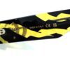 NEW Gucci GG1547S Black Yellow Zebra Square Sunglasses 10