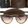 TOM FORD ANJELICA FT0868 CAT EYE SUNGLASSES IN ANIMAL BROWN