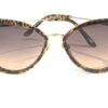 TOM FORD ANJELICA FT0868 CAT EYE SUNGLASSES IN ANIMAL BROWN