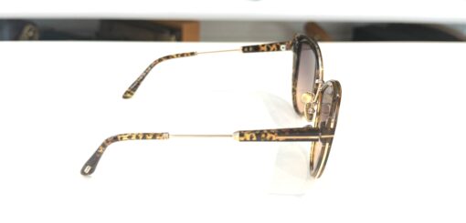 TOM FORD ANJELICA FT0868 CAT EYE SUNGLASSES IN ANIMAL BROWN - Image 6