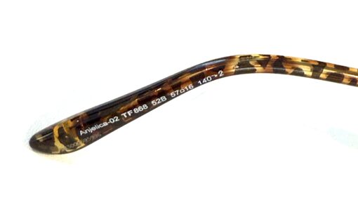 TOM FORD ANJELICA FT0868 CAT EYE SUNGLASSES IN ANIMAL BROWN - Image 12
