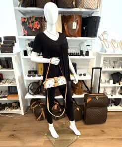 Louis Vuitton Monogram Multicolor Shirley White 2