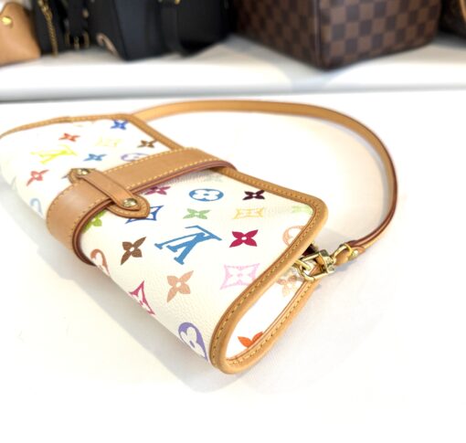 Louis Vuitton Monogram Multicolor Shirley White - Image 15