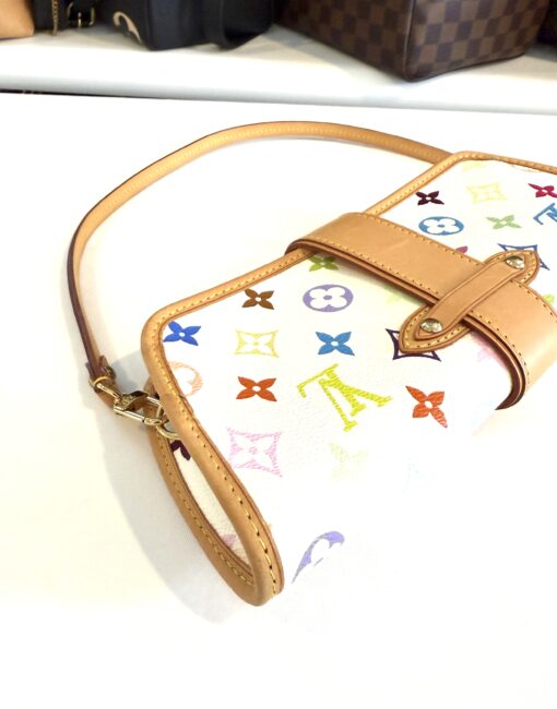 Louis Vuitton Monogram Multicolor Shirley White - Image 16