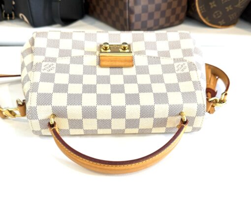 Louis Vuitton Croisette Crossbody Damier Azur Canvas - Image 16