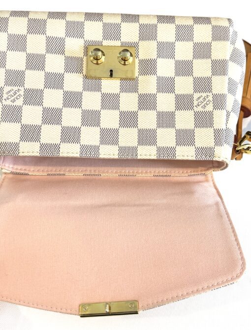 Louis Vuitton Croisette Crossbody Damier Azur Canvas - Image 18