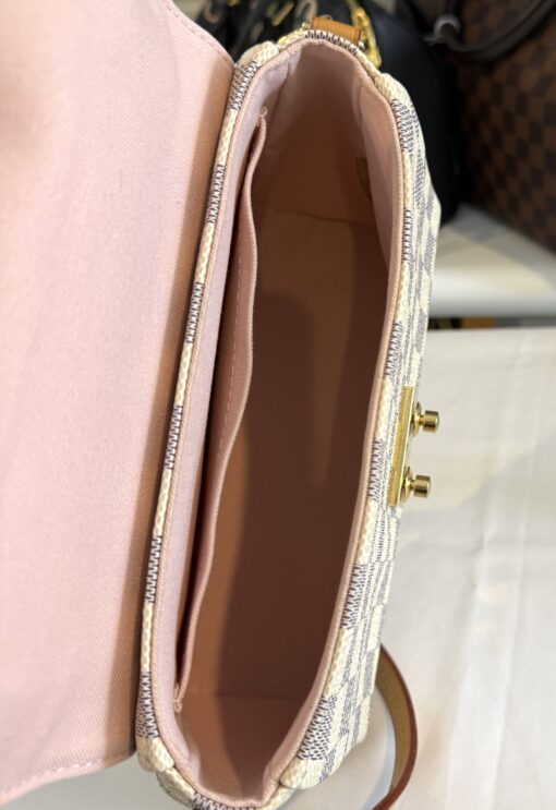 Louis Vuitton Croisette Crossbody Damier Azur Canvas - Image 4