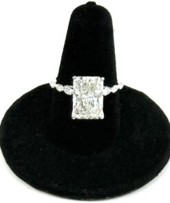 Brand new 5.5 Carat Radiant Lab Diamond G VS1 In 14k White Gold