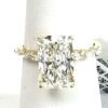 Brand new 5.5 Carat Radiant Lab Diamond G VS1 In 14k Yellow Gold