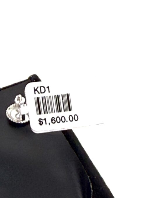 1 Carat Lab Diamond Flower Pierced Earrings 14k White Gold F VS - Image 6