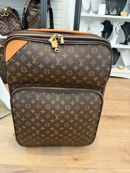 Louis Vuitton Monogram Pegase Business 55 Rolling Luggage