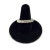 Natural diamond eternity band consisting of 5.22 carats of natural round brilliant cut diamonds