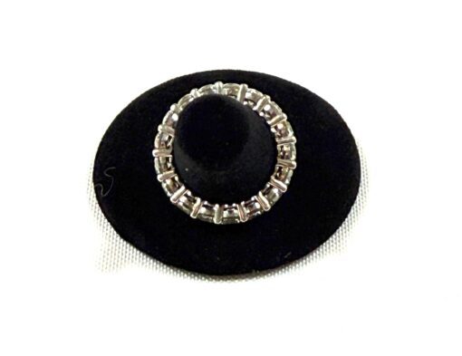 Natural diamond eternity band consisting of 5.22 carats of natural round brilliant cut diamonds - Image 6