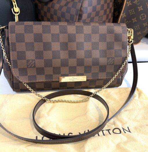 Louis Vuitton Brown Damier Ebene Favorite MM  - Image 3