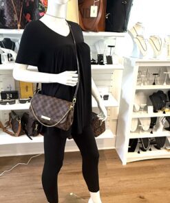 Louis Vuitton Brown Damier Ebene Favorite MM  2
