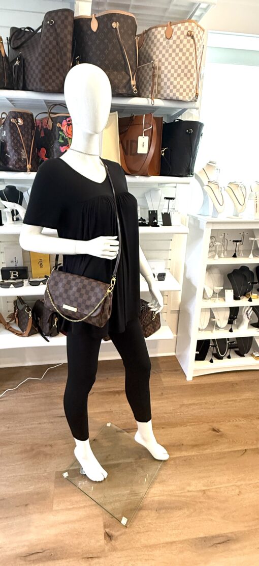 Louis Vuitton Brown Damier Ebene Favorite MM  - Image 2